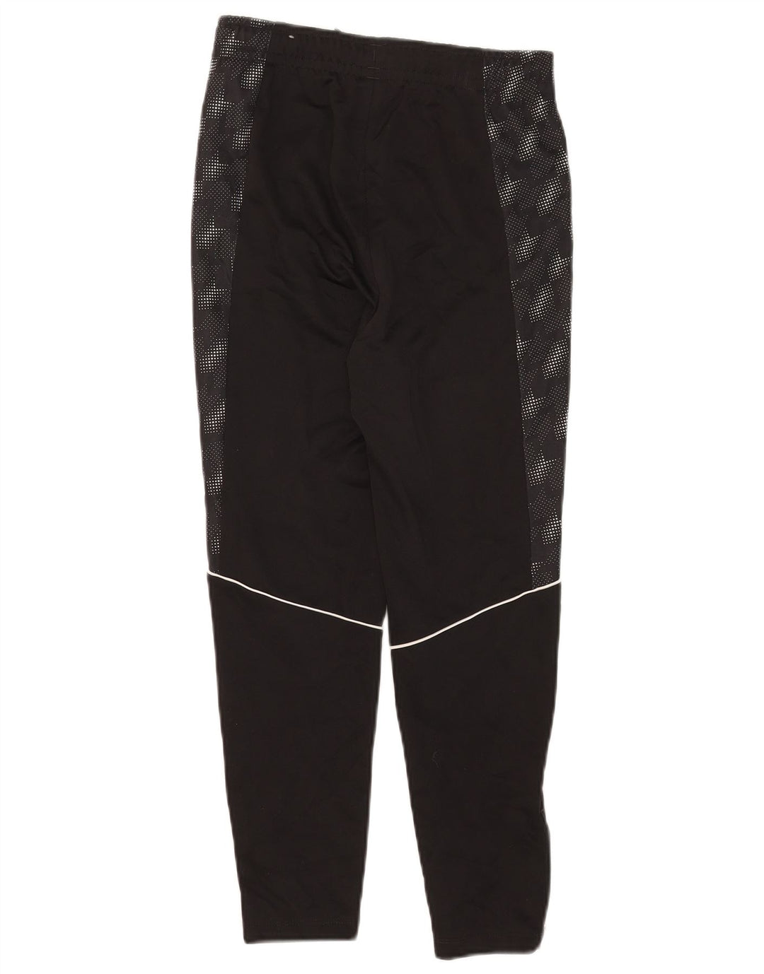 Puma Boys Tracksuit Trousers 11-12 Years Black Spotted Polyester