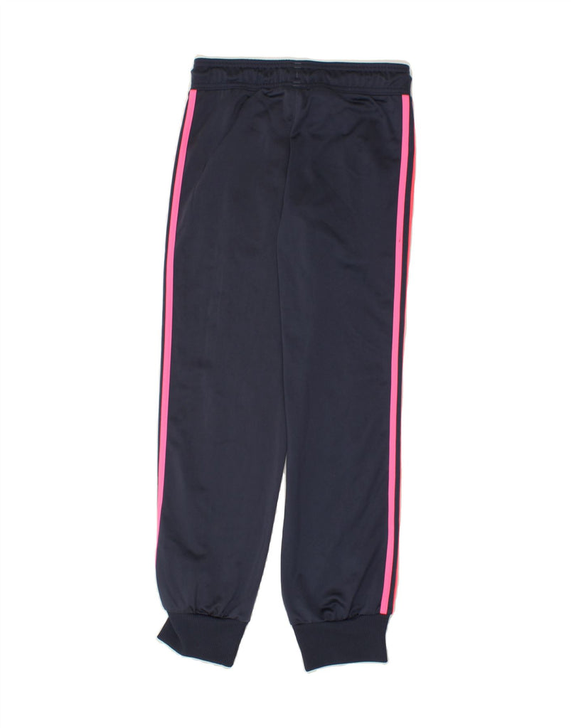 ADIDAS Girls Full Tracksuit 11-12 Years Navy Blue Polyester Vintage Adidas and Second-Hand Adidas from Messina Hembry 