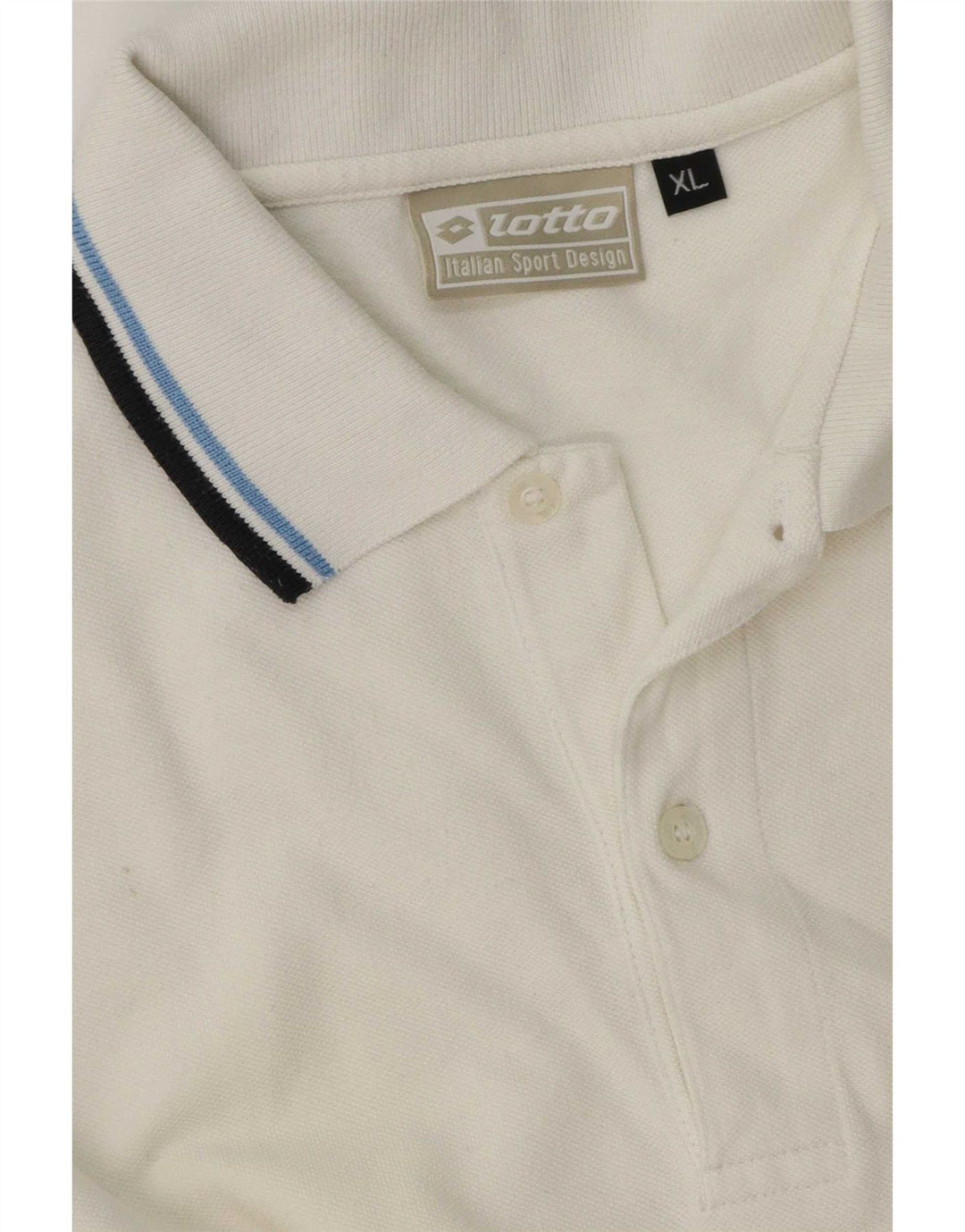 Lotto Mens Polo Shirt XL White