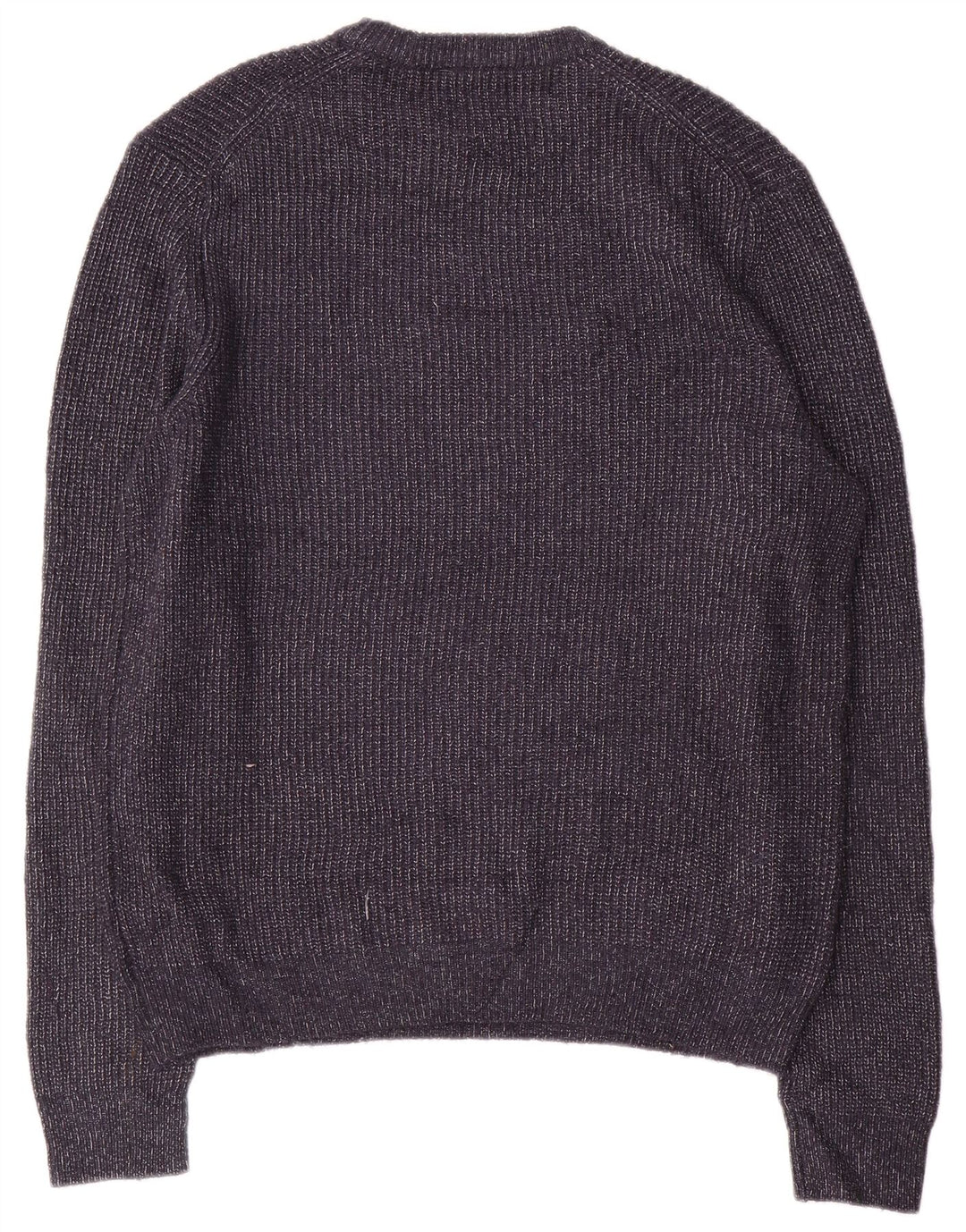 Marks & Spencer Mens Crew Neck Jumper Sweater Medium Navy Blue Flecked