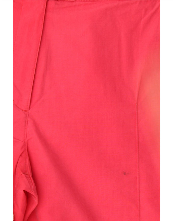 Adidas Womens Bermuda Cargo Shorts UK 14 Large W32  Pink Polyester