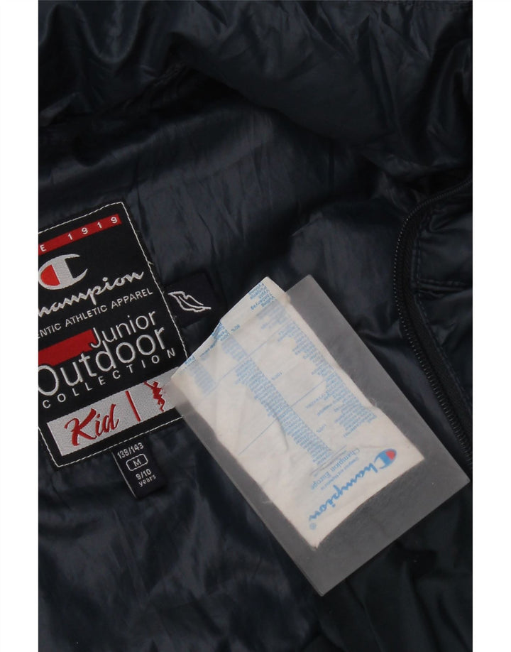 Champion Boys Padded Gilet 9-10 Years Medium Navy Blue Polyester
