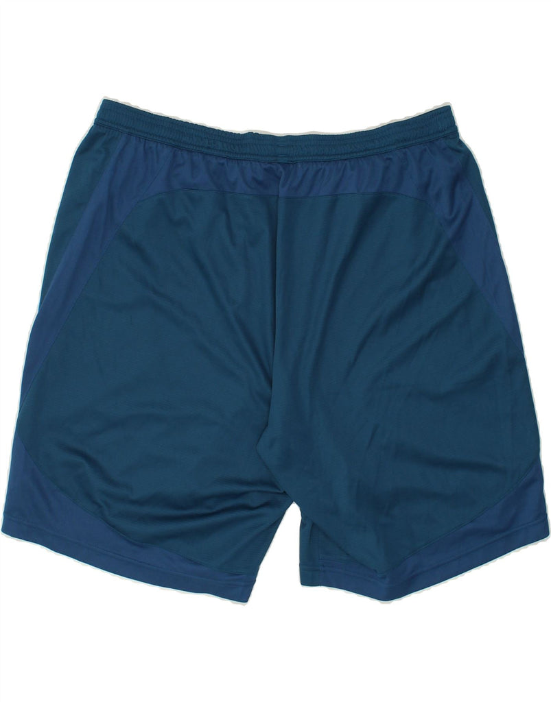 ADIDAS Mens Sport Shorts XL Blue Polyester | Vintage Adidas | Thrift | Second-Hand Adidas | Used Clothing | Messina Hembry 