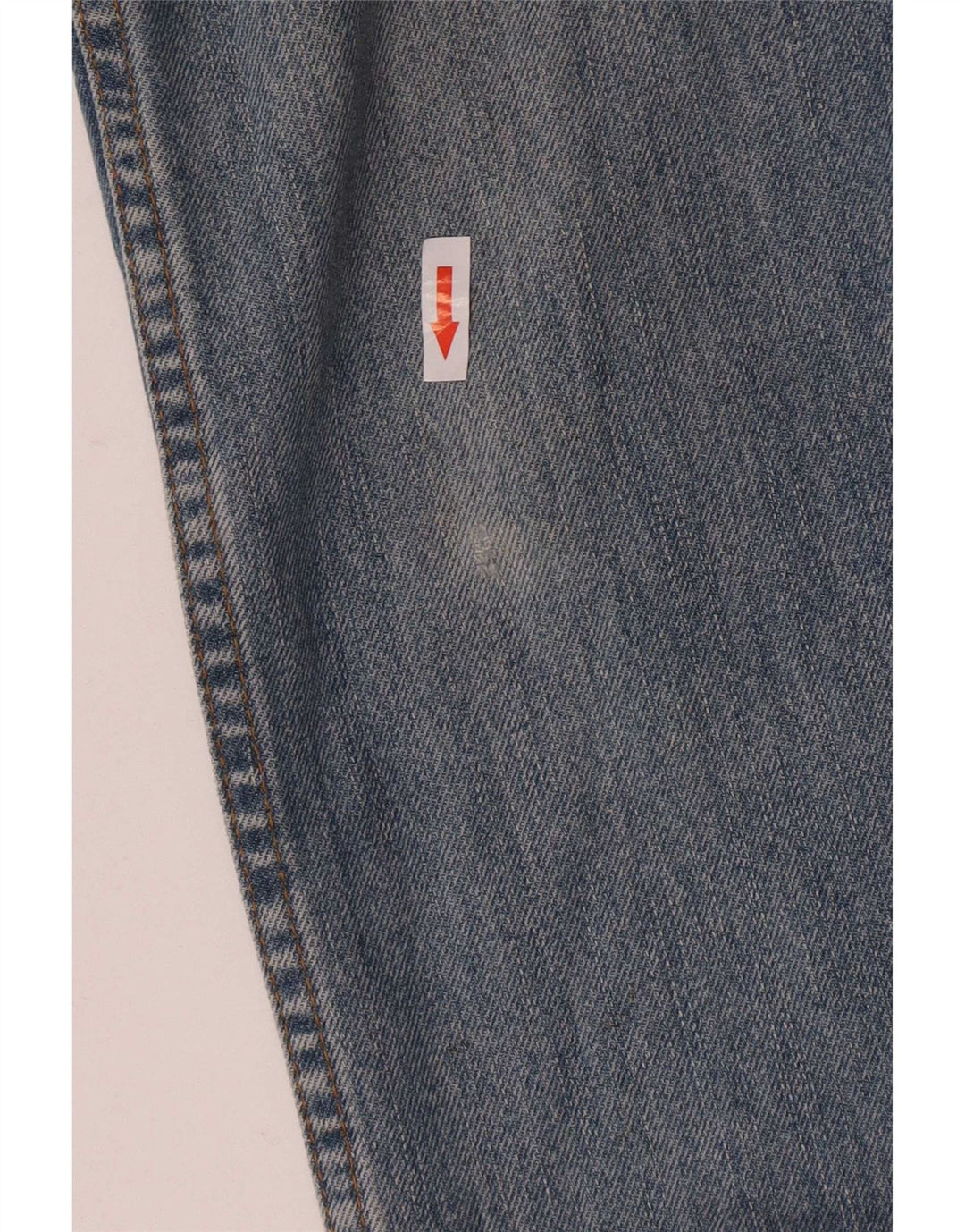 Wrangler Mens Texas Straight Jeans W38 L32 Blue Cotton