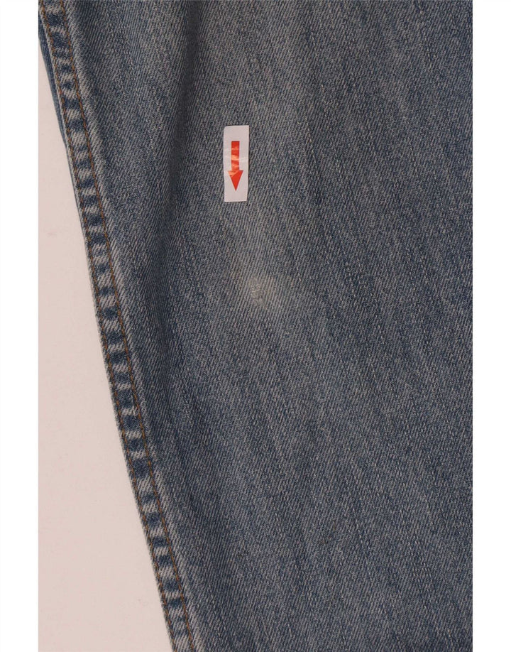 Wrangler Mens Texas Straight Jeans W38 L32 Blue Cotton