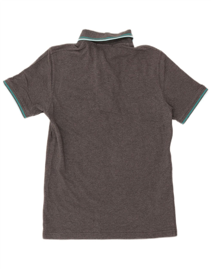 Fred Perry Mens Polo Shirt Small Grey Cotton