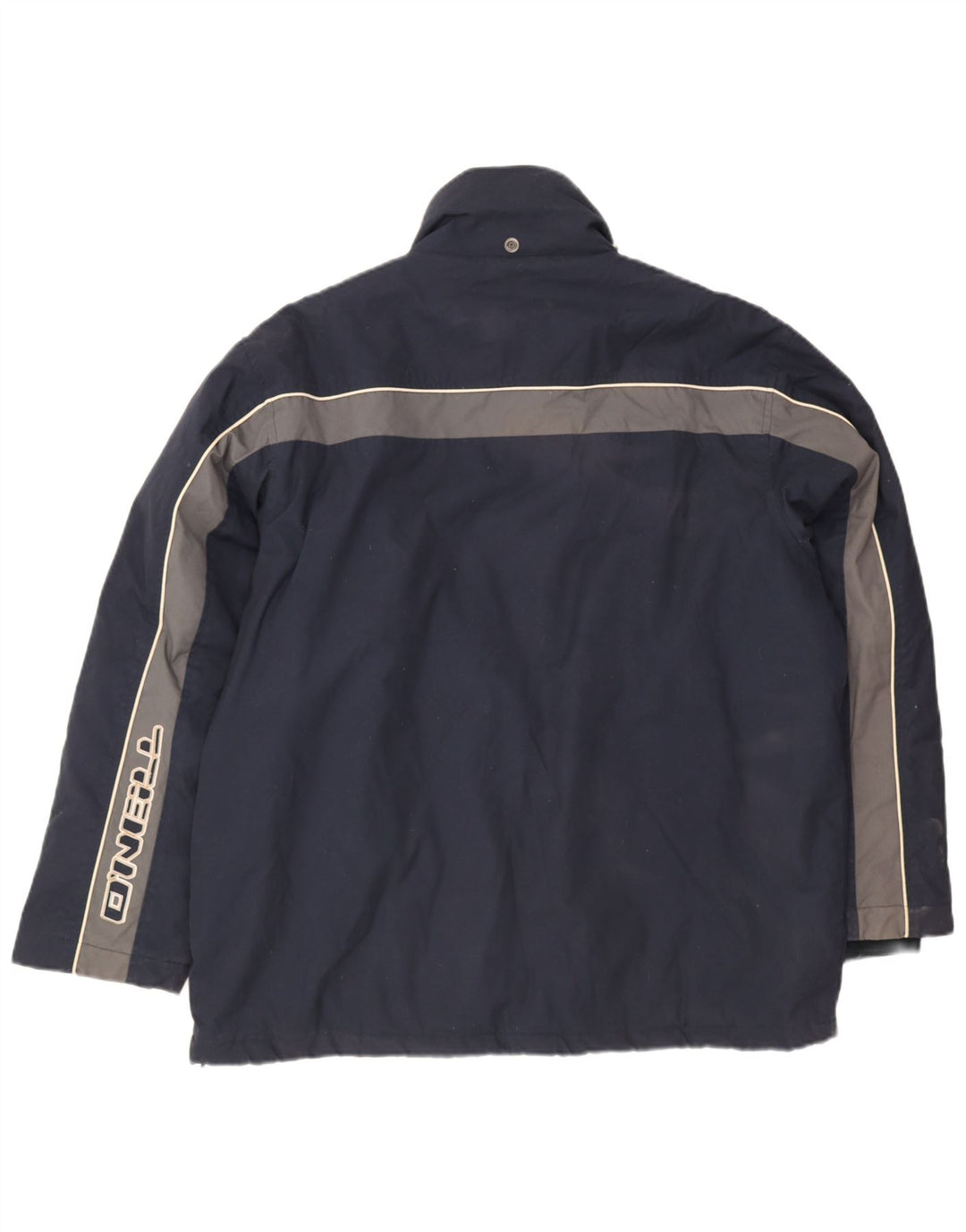 O'Neill Mens Graphic Windbreaker Jacket UK 40 Large Navy Blue Colourblock