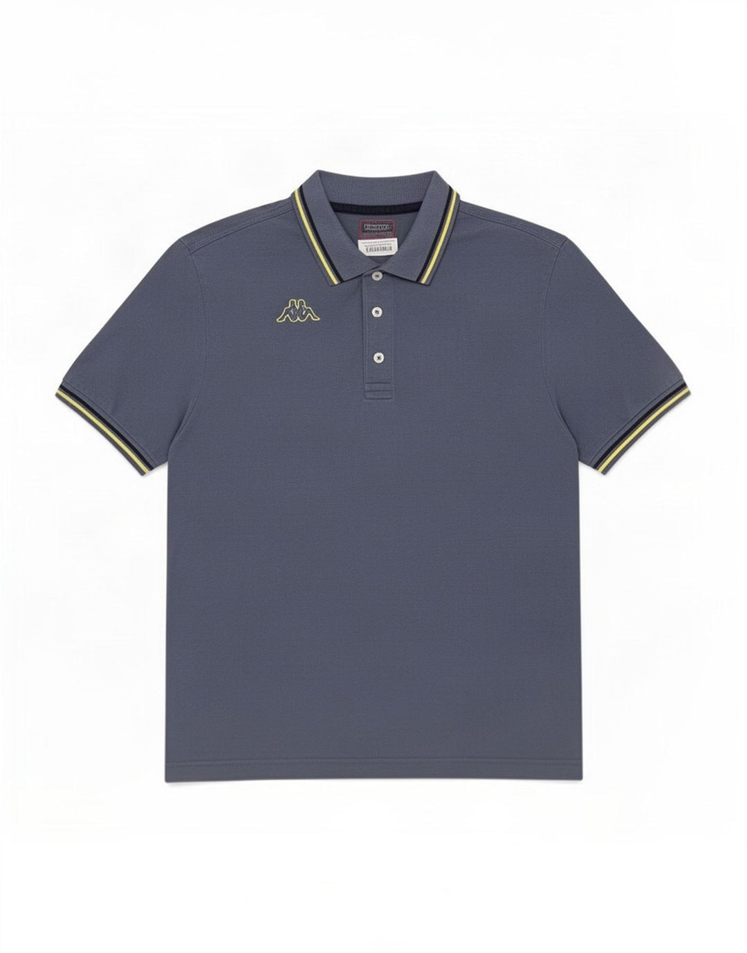 Kappa Mens Polo Shirt Large Blue Cotton