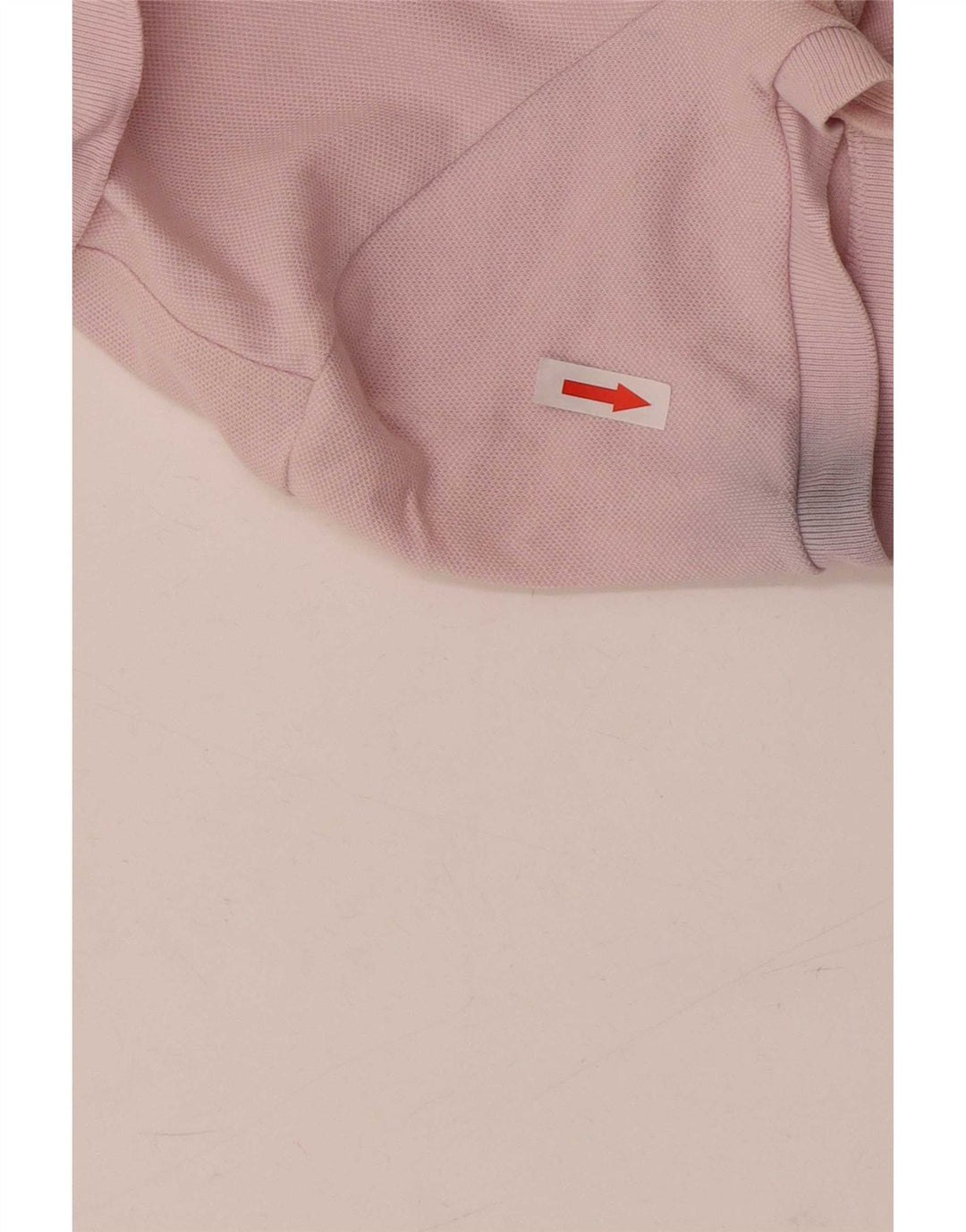 Lacoste Womens Polo Shirt Size 34 Small Pink Cotton