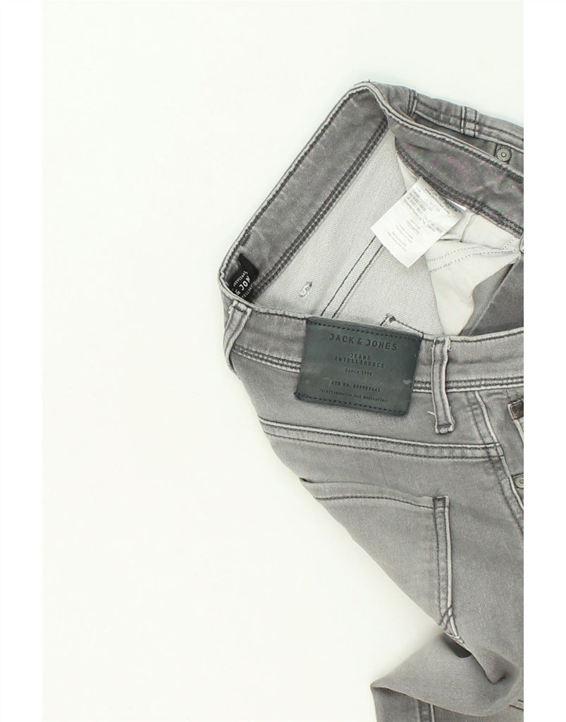 JACK & JONES Mens Slim Jeans W28 L26 Grey Cotton | Vintage Jack & Jones | Thrift | Second-Hand Jack & Jones | Used Clothing | Messina Hembry 