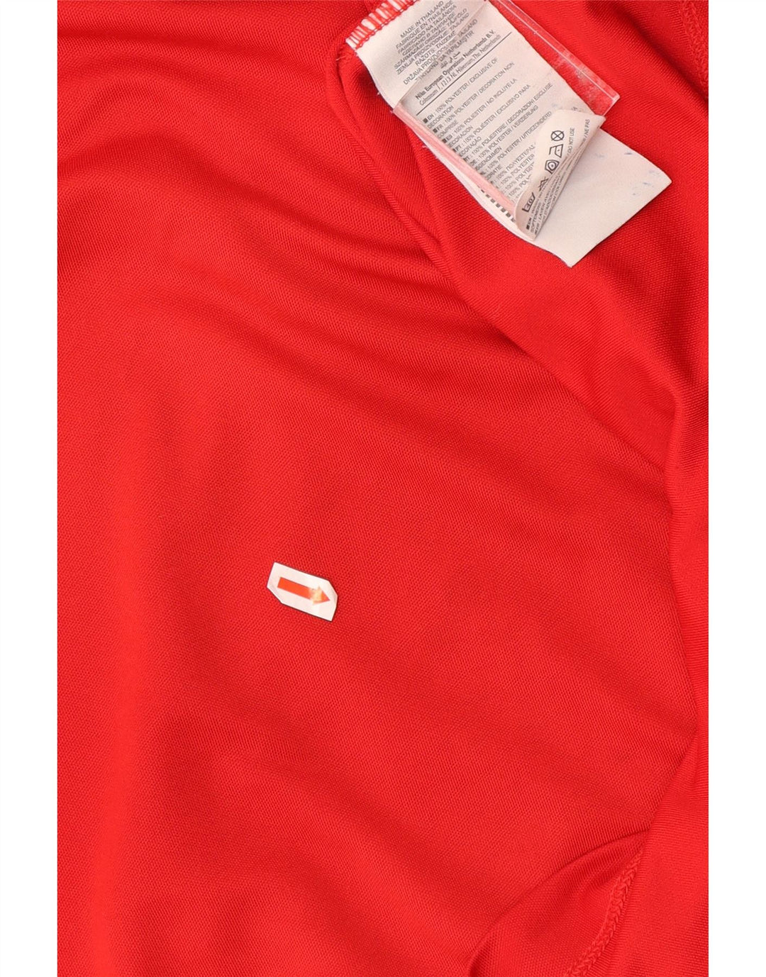 NIKE Mens Dri Fit Polo Shirt UK 47/48 2XL Red Polyester