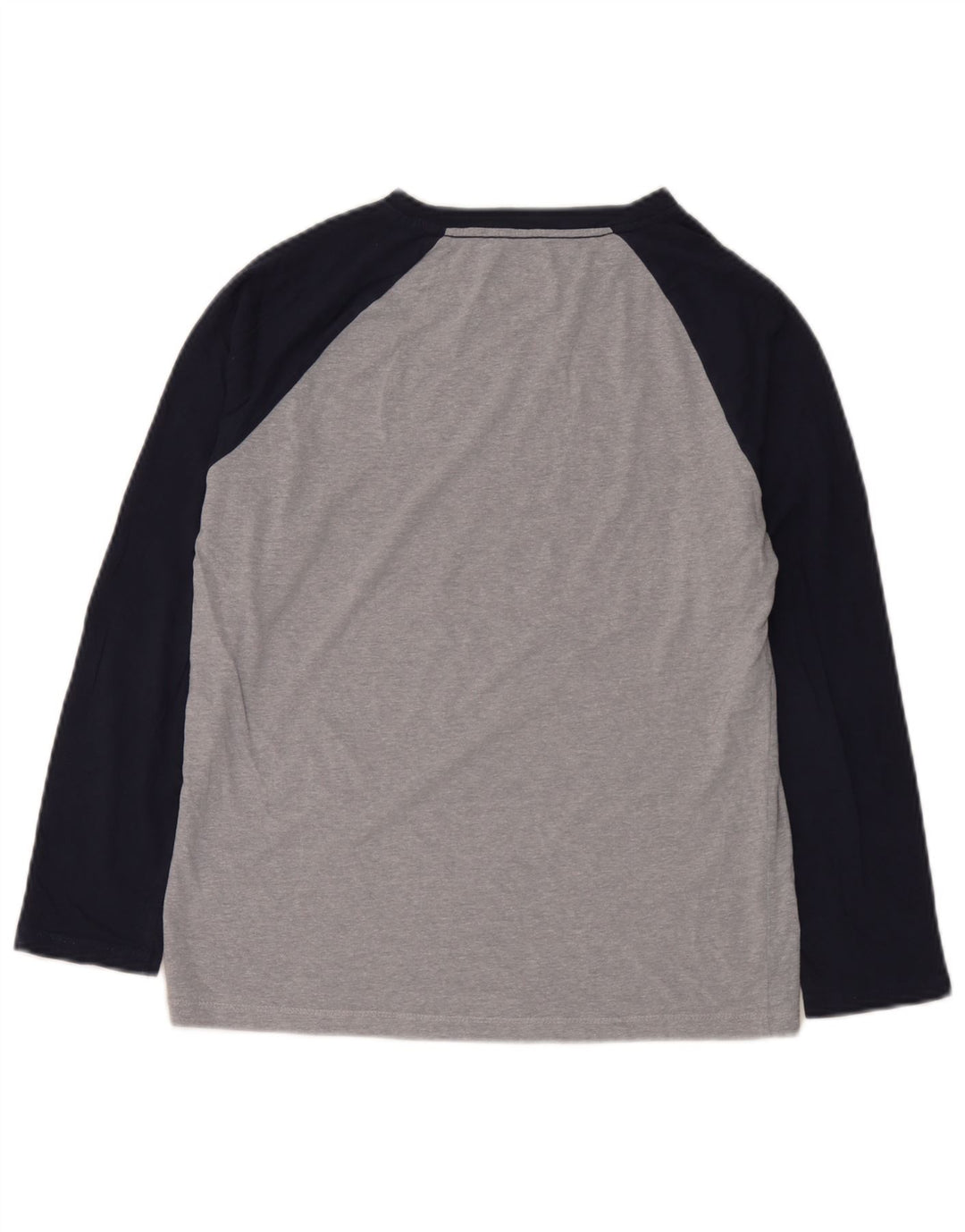 Tommy Hilfiger Boys Top Long Sleeve 15-16 Years Large Grey Colourblock