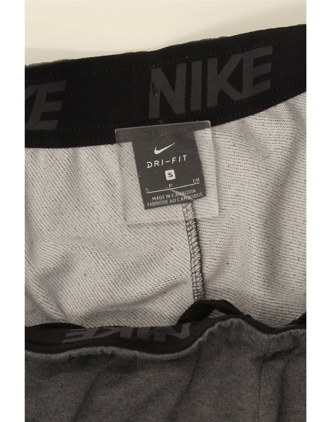Nike Mens Dri Fit Tracksuit Trousers Joggers Small  Grey