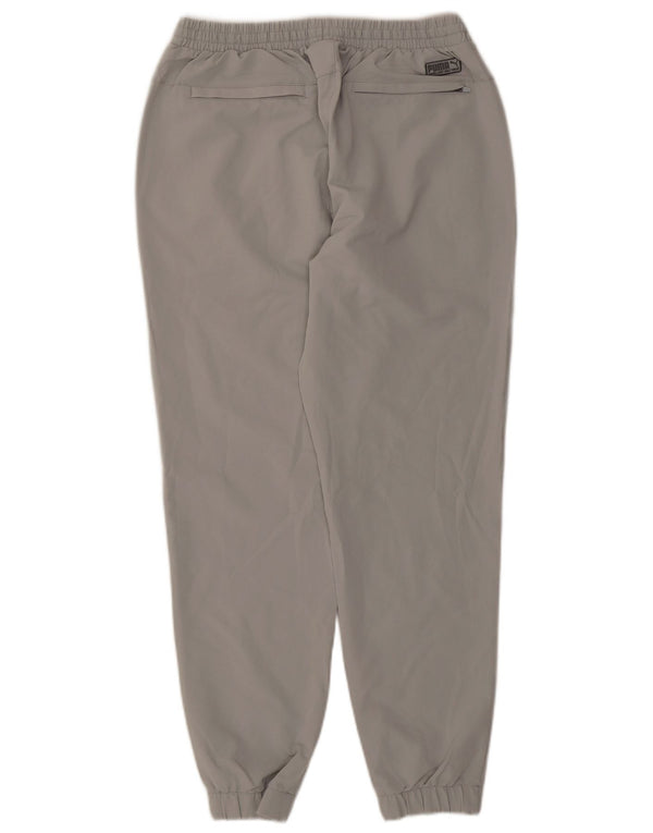 Puma Mens Tracksuit Trousers Joggers Large  Grey Polyester