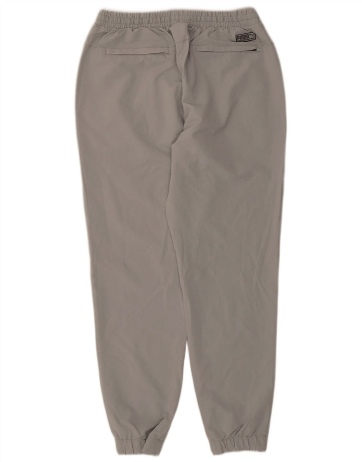 Puma Mens Tracksuit Trousers Joggers Large  Grey Polyester