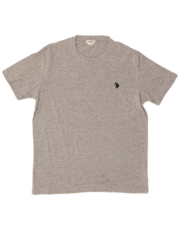 U.S. Polo Assn. Mens T-Shirt Top Small Grey Cotton