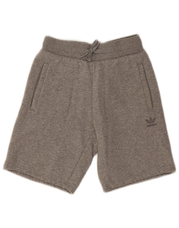 Adidas Boys Sport Shorts 11-12 Years  Grey Cotton