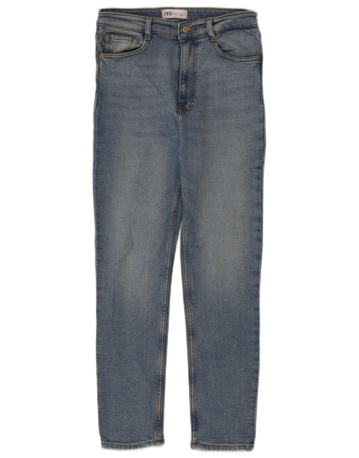 Zara Womens Slim Jeans EU 38 Small W28 L26 Blue Cotton