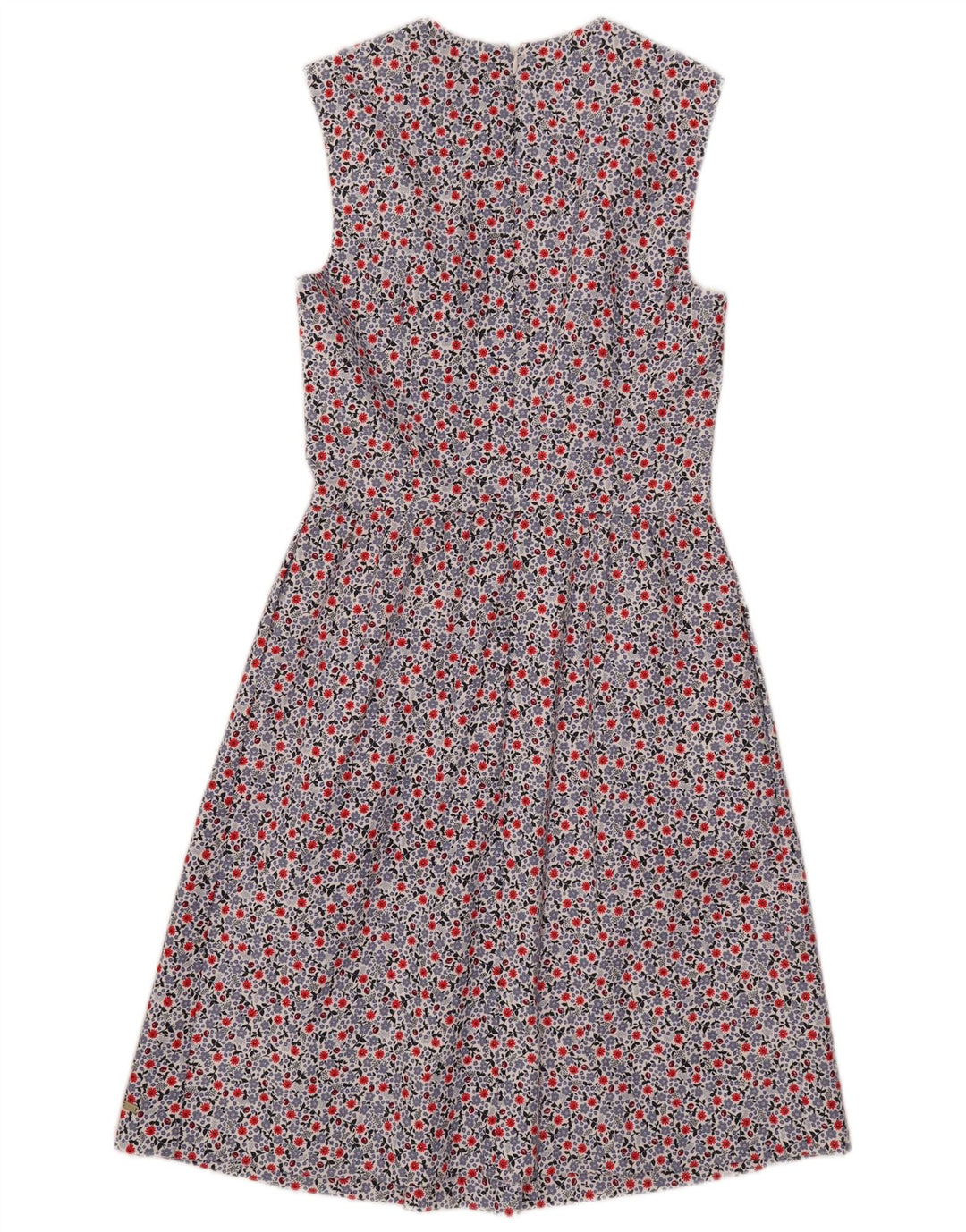Tommy Hilfiger Womens Sleeveless A-Line Dress US 4 Small Multicoloured