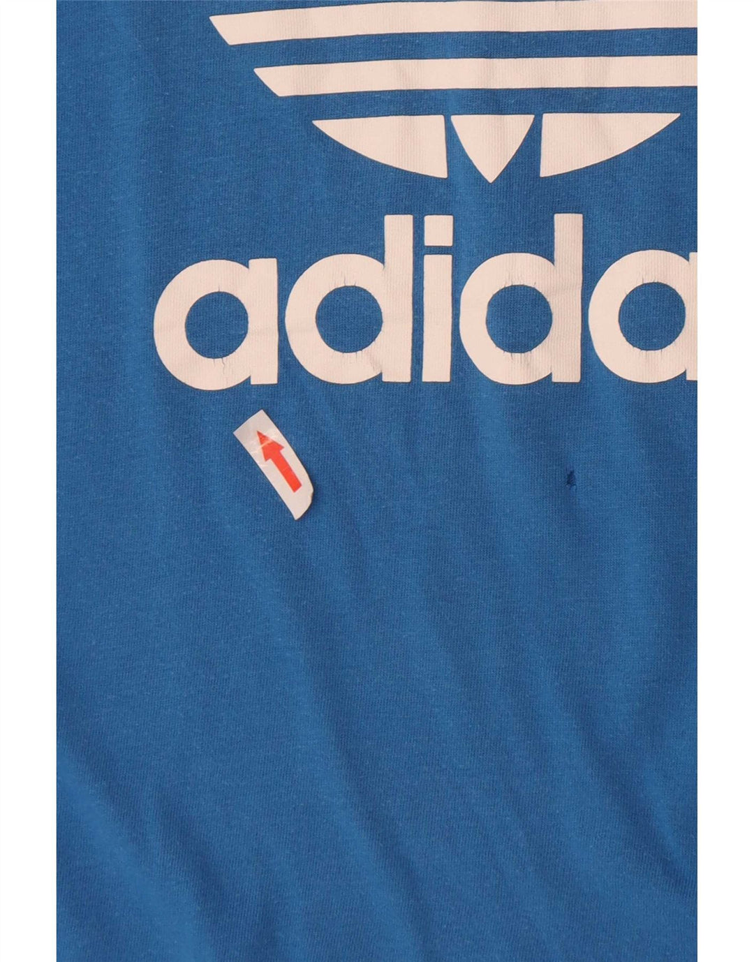 Adidas Mens Graphic T-Shirt Top Small Blue Cotton