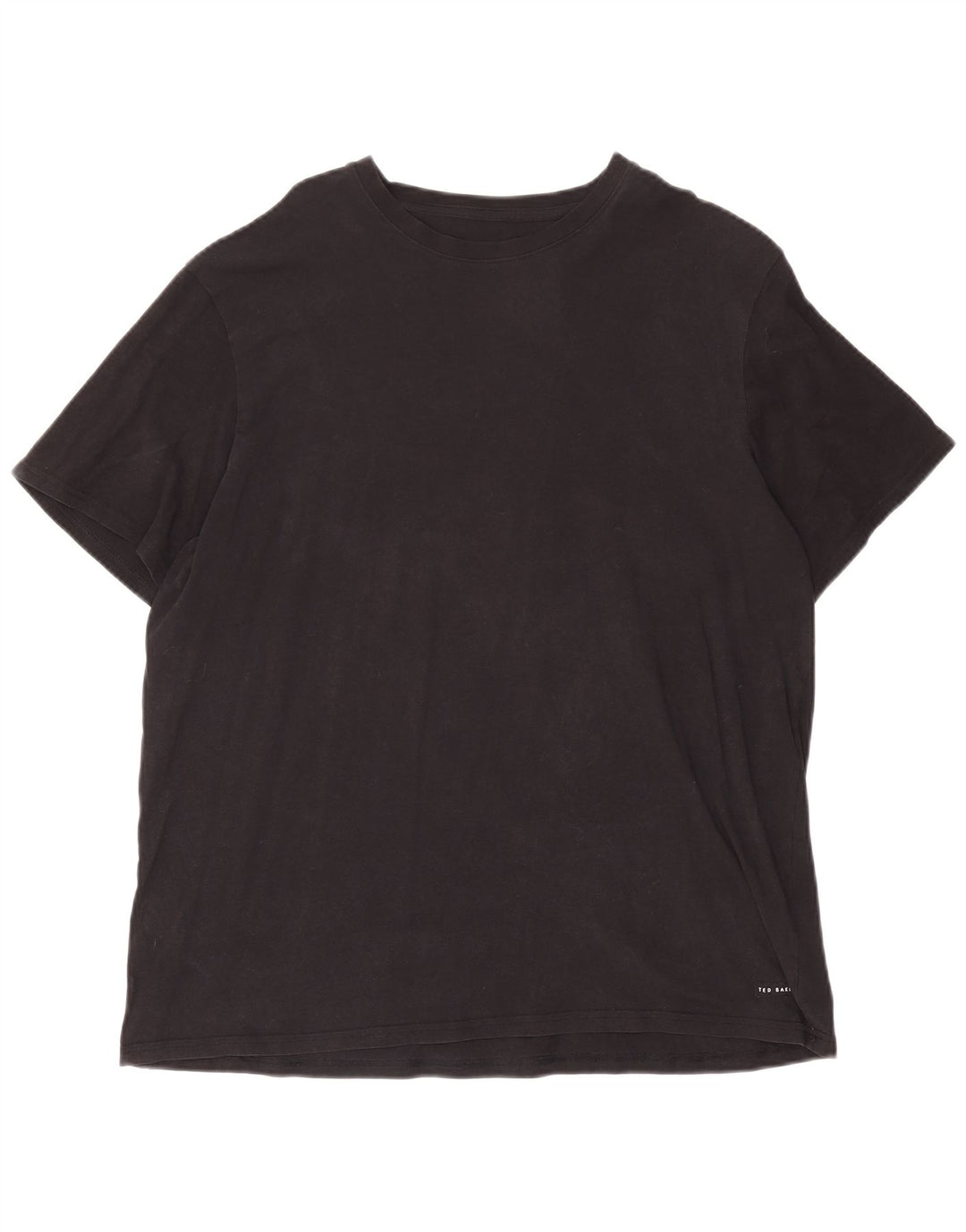 Ted Baker Mens T-Shirt Top Large Black Cotton