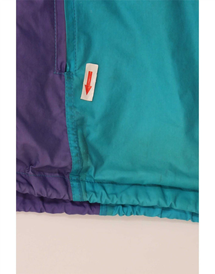 Shamp Mens Hooded Rain Jacket EU 48/50 Medium Multicoloured Colourblock