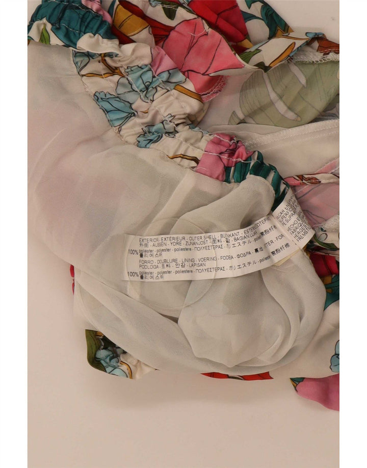 Zara Womens Shorts Large W32 Multicoloured Floral Polyester