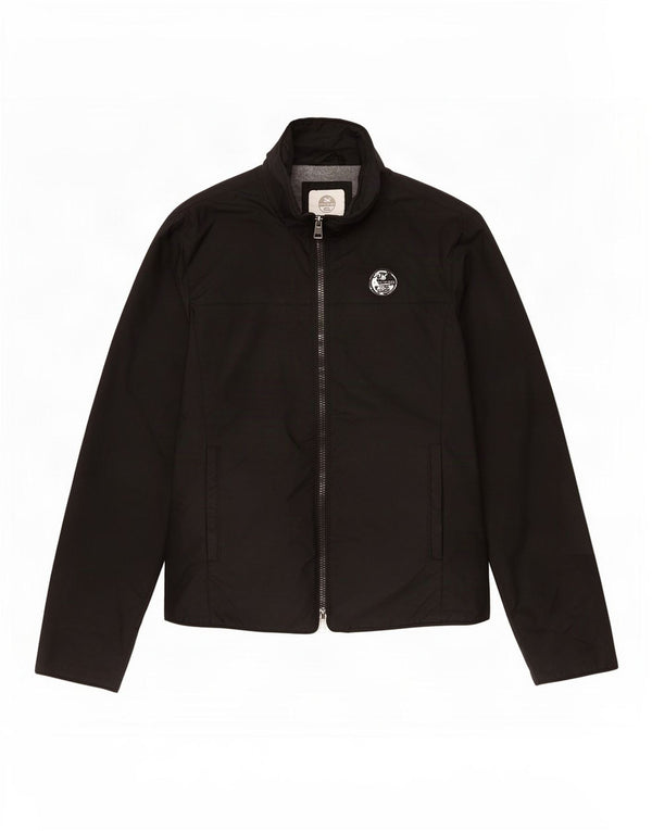 North Sails Womens Windbreaker Jacket UK 10 Small Black Polyamide