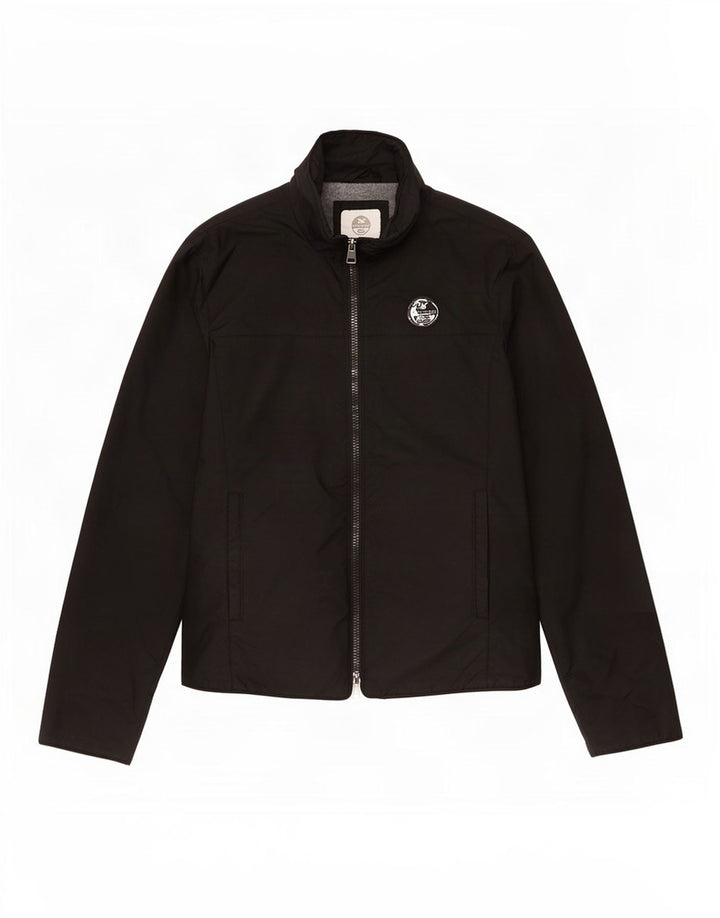 North Sails Womens Windbreaker Jacket UK 10 Small Black Polyamide