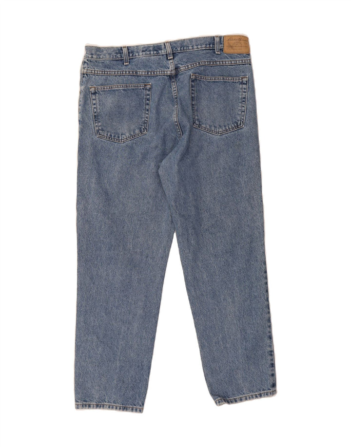 EDDIE BAUER Mens Classic Fit Straight Jeans W38 L30 Blue Cotton Vintage Eddie Bauer and Second-Hand Eddie Bauer from Messina Hembry 