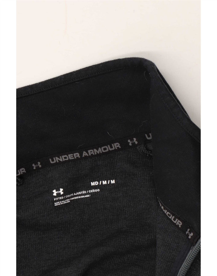 Under Armour Mens Graphic Pullover Tracksuit Top Medium Navy Blue Flecked
