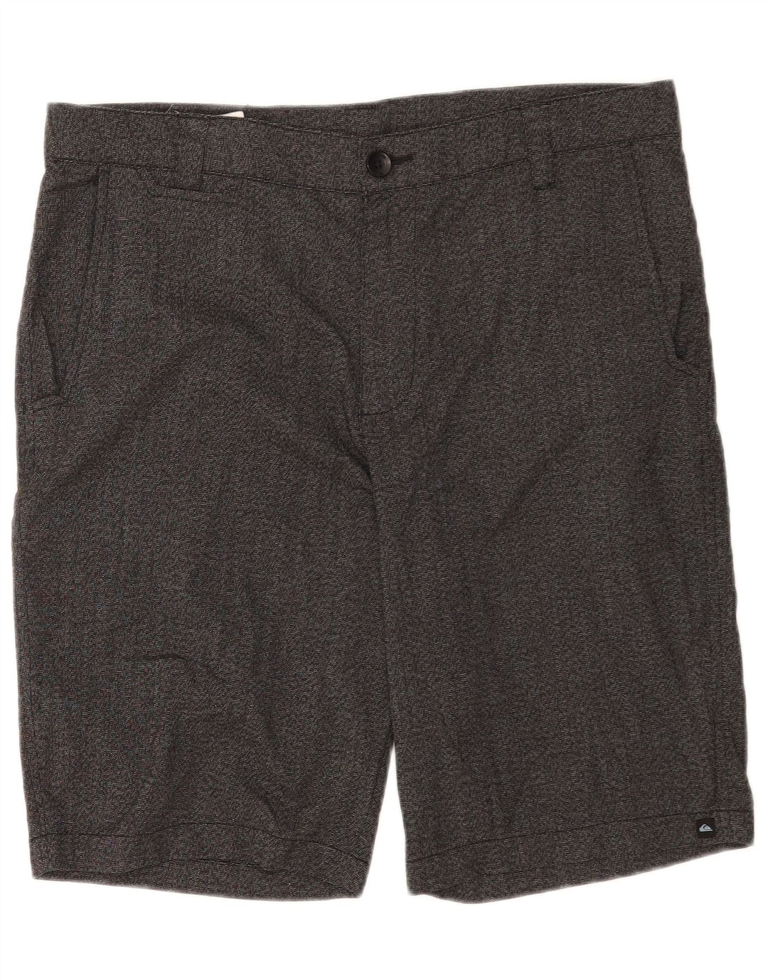 Quiksilver Mens Zathan Cargo Shorts W34 Large Grey Polyester