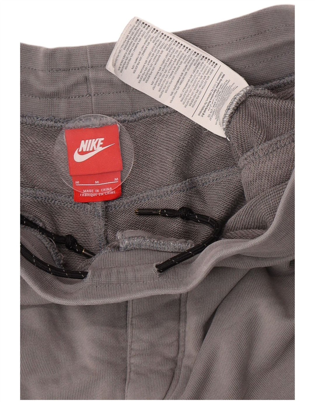 Nike Mens Graphic Tracksuit Trousers Joggers Medium Grey Colourblock