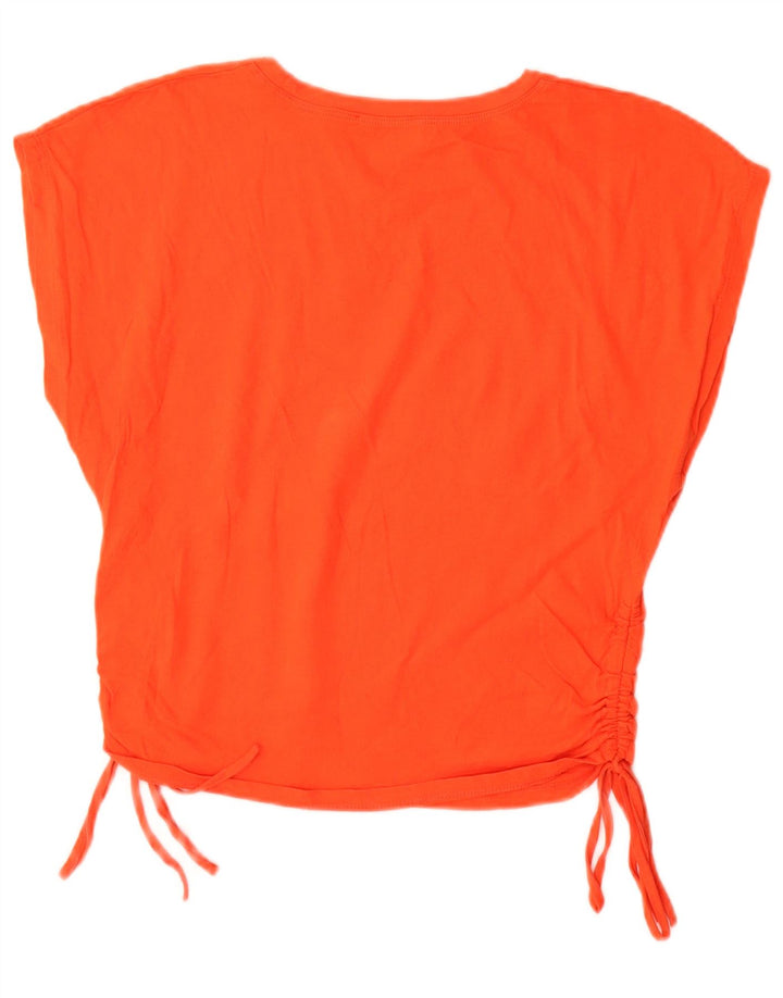 Zara Womens T-Shirt Top UK 10 Small Orange