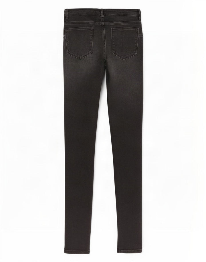 Guess Womens Skinny Jeans W28 L30 Black Cotton