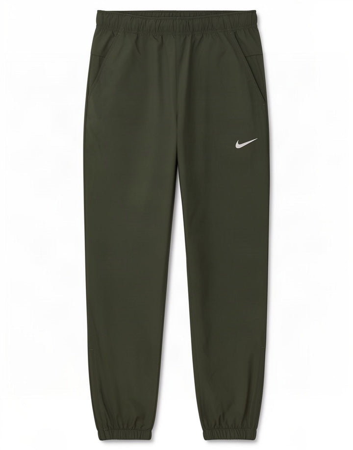 Nike Mens Dri Fit Tracksuit Trousers Joggers Small Green Polyester