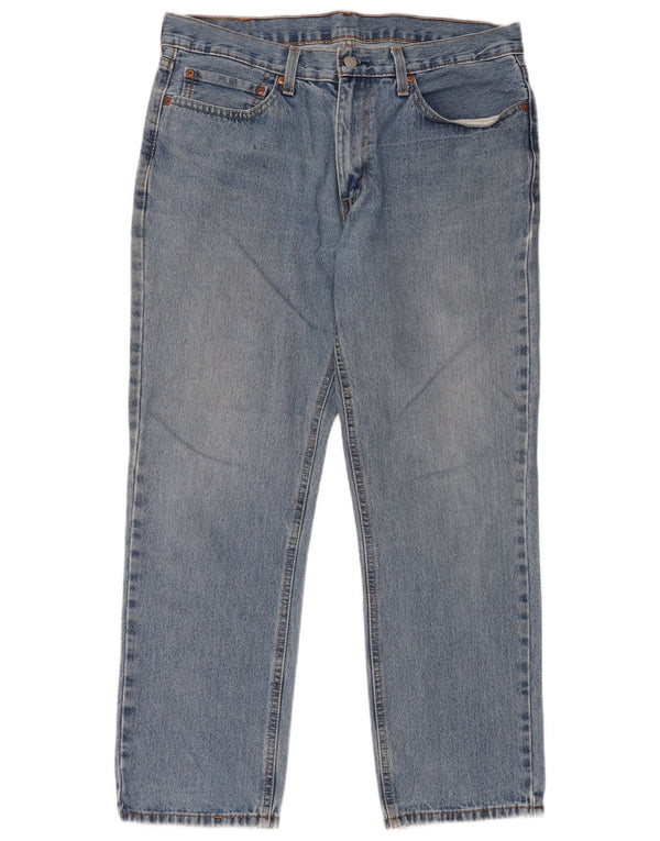 Levi's Mens 541 Relaxed Fit Straight Jeans W34 L30 Blue Cotton