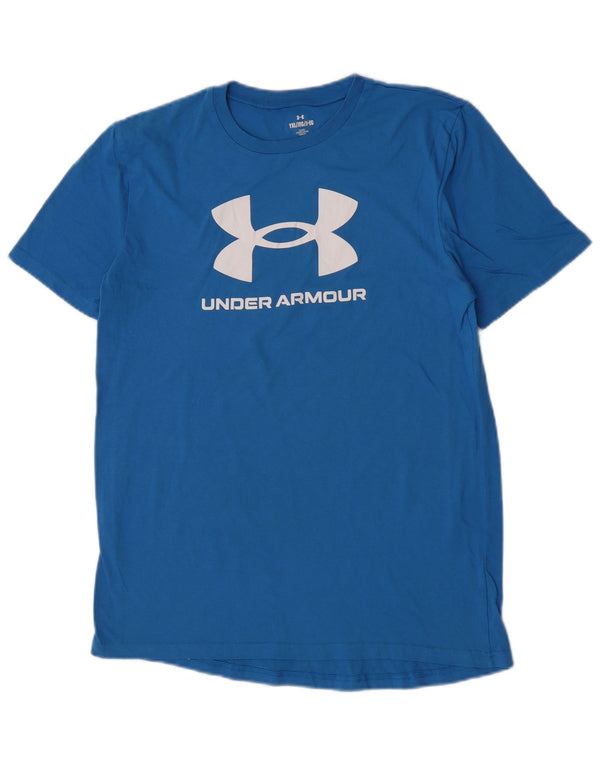 Under Armour Boys Graphic T-Shirt Top 13-14 Years XL Blue