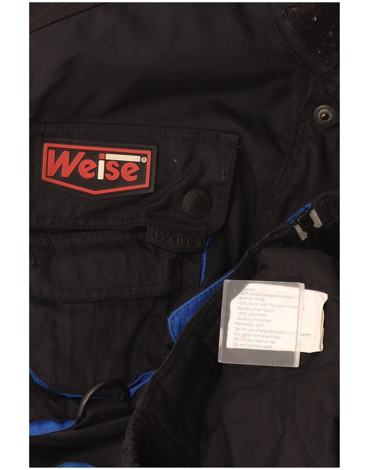 Weise Mens Racer Jacket UK 40 Large Black Polyamide