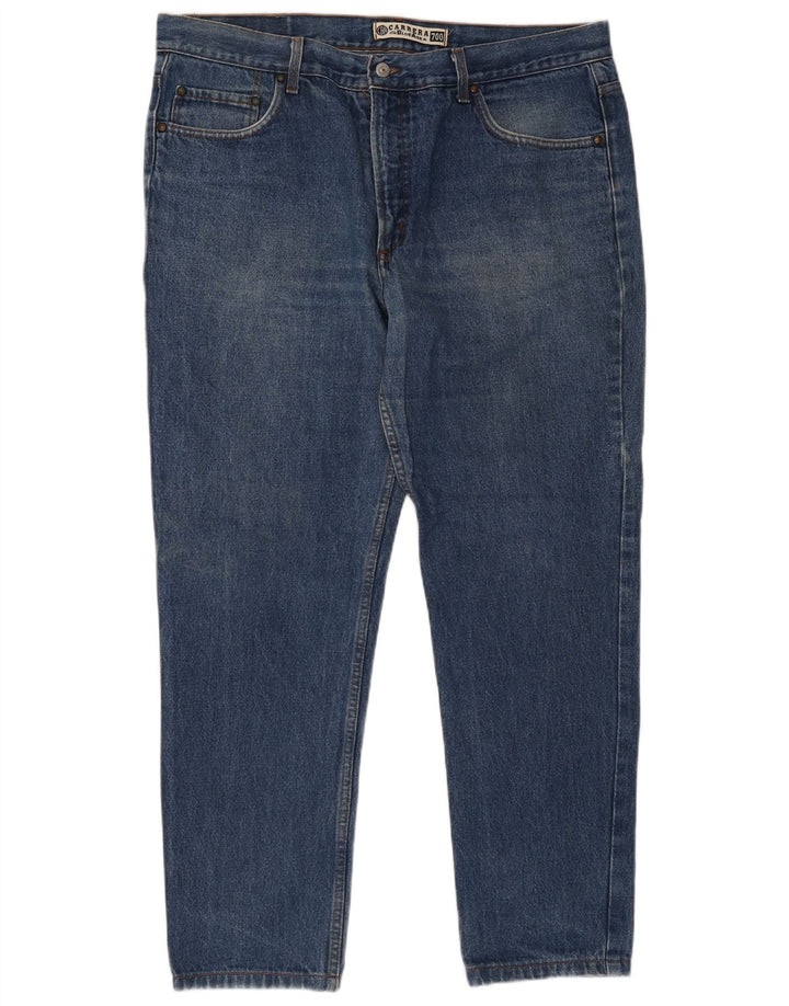 Carrera Mens Straight Jeans W44 L32 Blue Cotton
