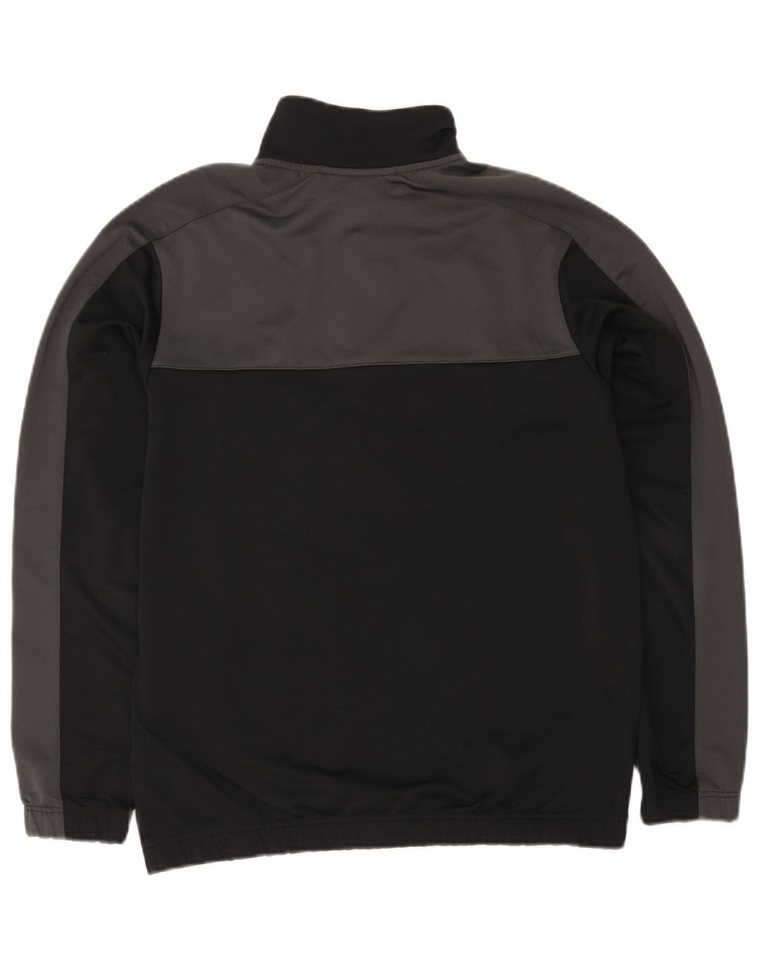 Nike Mens Tracksuit Top Jacket Medium Black Colourblock