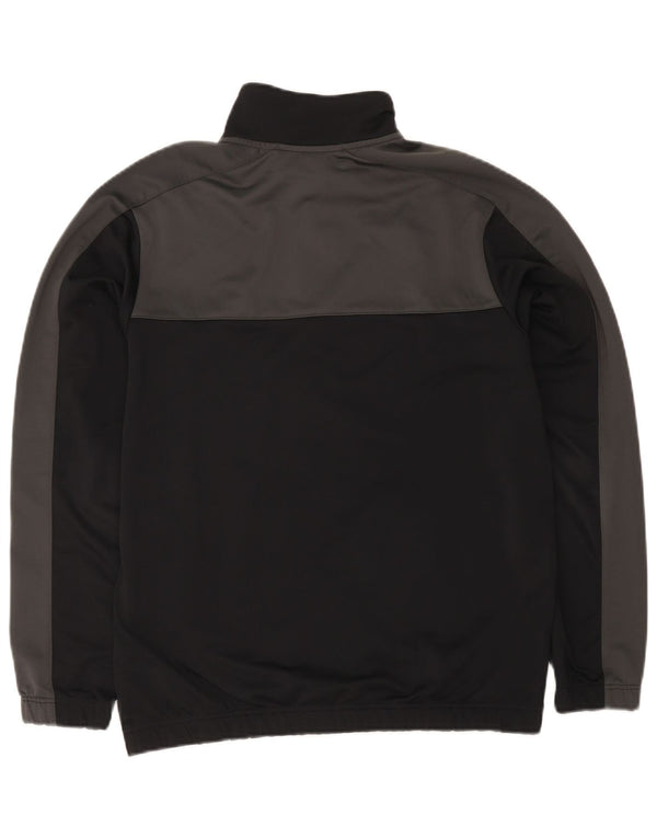 Nike Mens Tracksuit Top Jacket Medium Black Colourblock