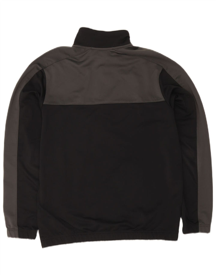 Nike Mens Tracksuit Top Jacket Medium Black Colourblock