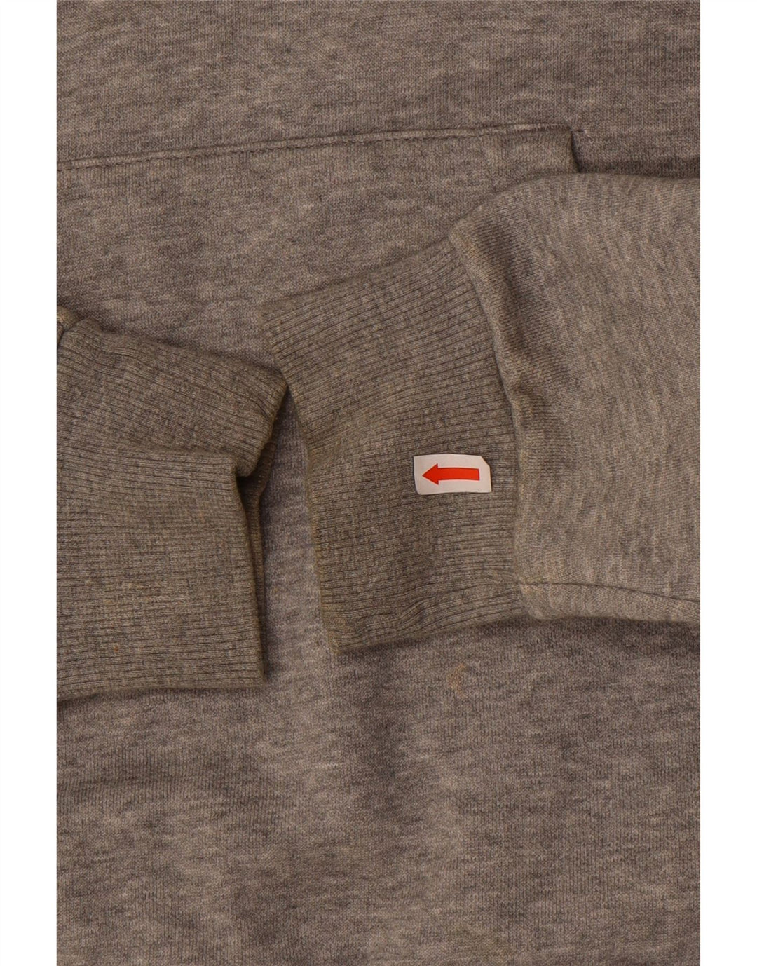 PUMA Mens Graphic Hoodie Jumper Medium Grey Cotton