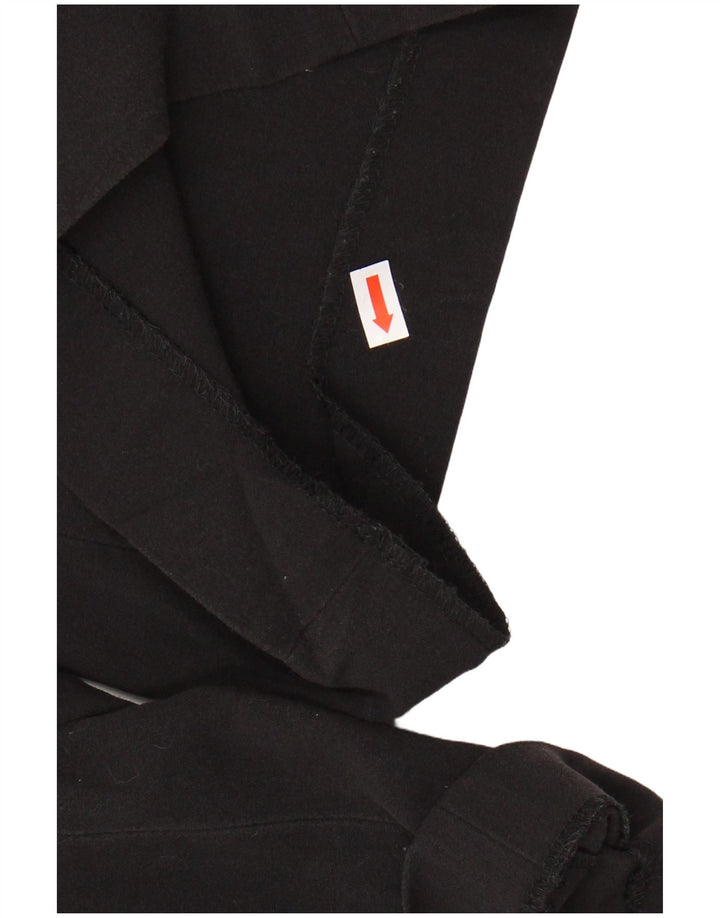 CALVIN KLEIN Womens Bootcut Chino Trousers US 12 Large W34 L32 Black