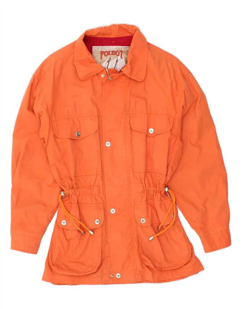 POLBOT Womens Utility Jacket UK 18 XL Orange | Vintage Polbot | Thrift | Second-Hand Polbot | Used Clothing | Messina Hembry 