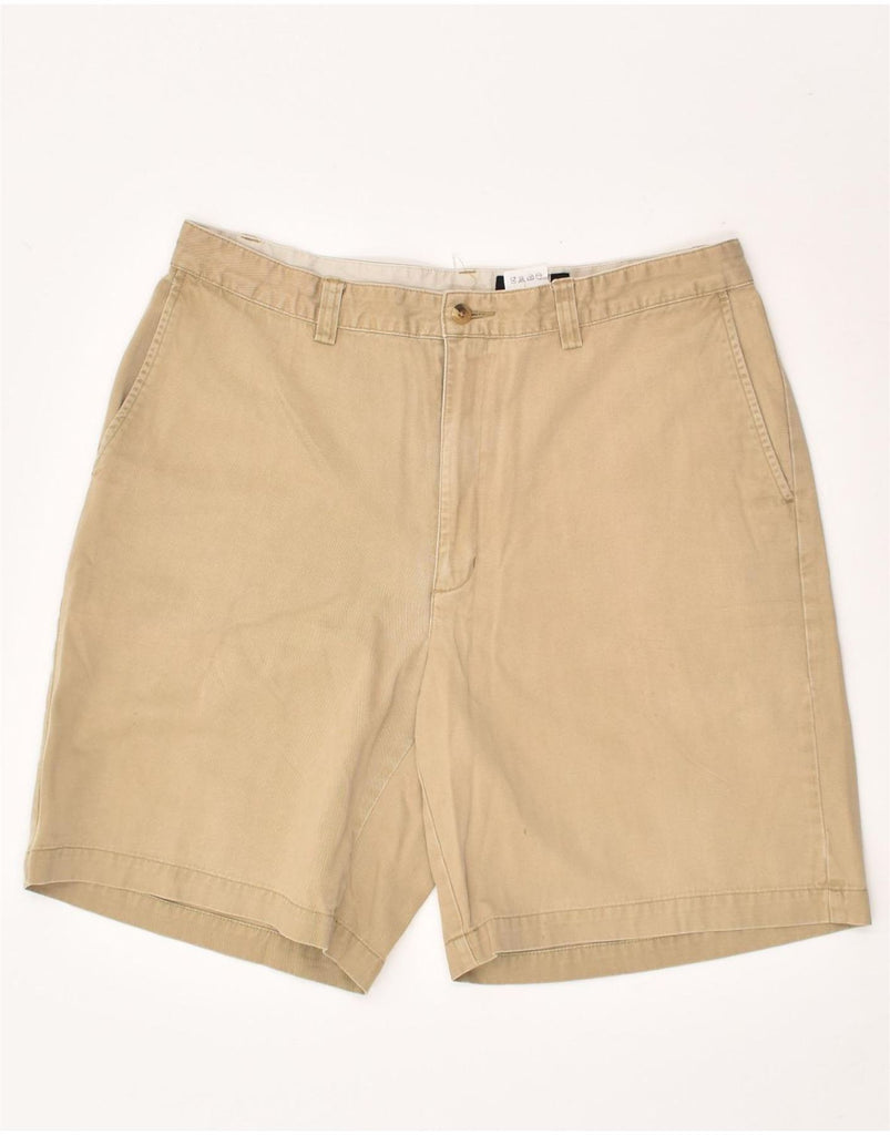 EDDIE BAUER Mens Chino Shorts W36 Large Beige Cotton | Vintage Eddie Bauer | Thrift | Second-Hand Eddie Bauer | Used Clothing | Messina Hembry 