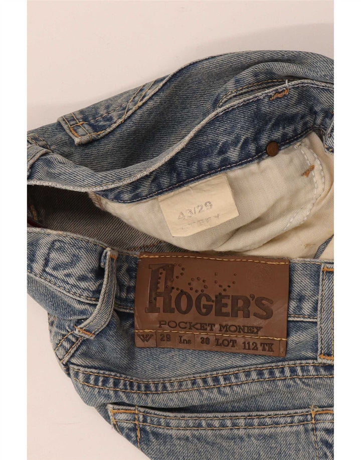 Roy Rogers Mens Flared Jeans W29 L31 Blue