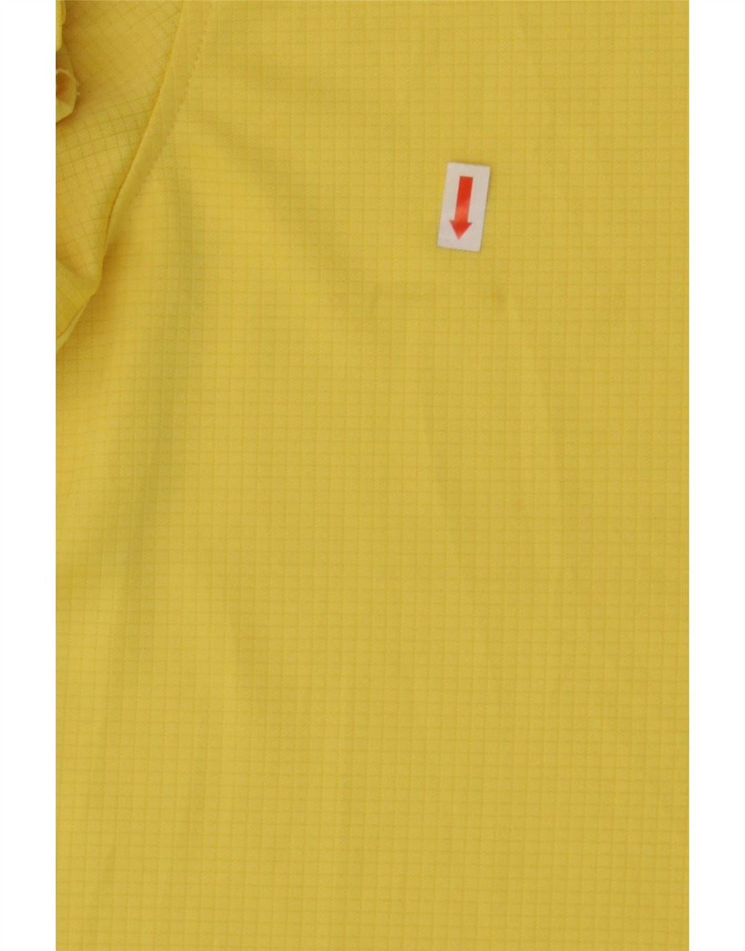 IZOD Mens Golf Polo Shirt Medium Yellow Polyester Vintage Izod and Second-Hand Izod from Messina Hembry 