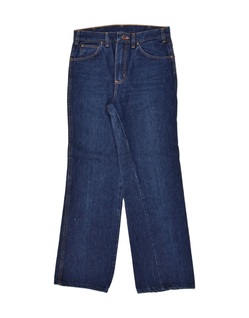 WRANGLER Womens Straight Jeans W31 L29 Blue Cotton Vintage Wrangler and Second-Hand Wrangler from Messina Hembry 